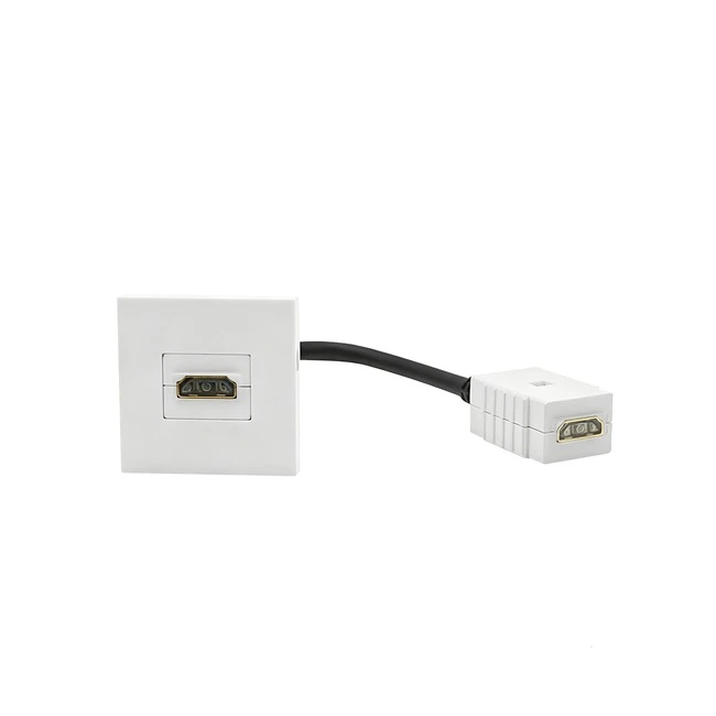 Pre Wired Double DVI Socket